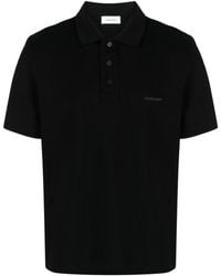 Ferragamo - Pique Polo Shirt With Logo - Lyst
