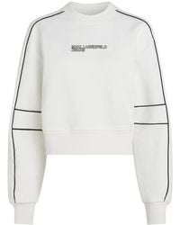 Karl Lagerfeld - Logo-Print Sweatshirt - Lyst