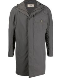Herno - Parka Acolchada Con Cierre Oculto - Lyst