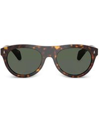 Moncler - Tortoiseshell-Effect Sunglasses - Lyst