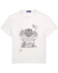 Polo Ralph Lauren - Camiseta con estampado gráfico - Lyst
