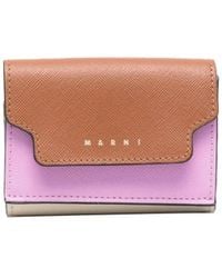 Marni - Colour-Block Tri-Fold Wallet - Lyst