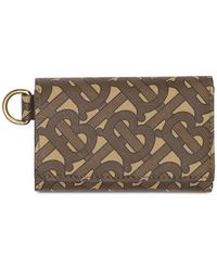 Burberry Portafoglio con stampa - Marrone