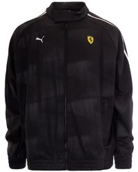 PUMA - X Scuderia Ferrari Zip-Up Track Jacket - Lyst