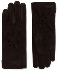 Marc O' Polo - Suede-Finish Logo-Patch Gloves - Lyst