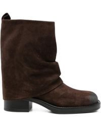 GISEL B - Royal Slouchy Suede Boots - Lyst