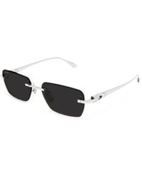 Cartier - Rimless Rectangle-Frame Sunglasses - Lyst