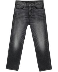 7 For All Mankind - Faded-Effect Jeans - Lyst
