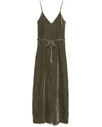 Gold Hawk - Velvet Jumpsuit - Lyst