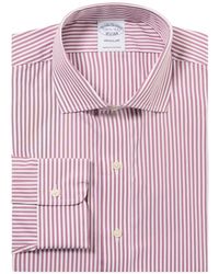 Brooks Brothers - Spread-Collar Striped Shirt - Lyst
