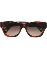 Lanvin - Zonnebril Met Schildpadschild Design - Lyst