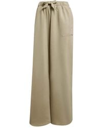 adidas - Tie-Waist Embroidered Track Pants - Lyst