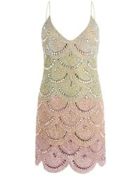 Philipp Plein - Abito Corto Multicolore - Lyst