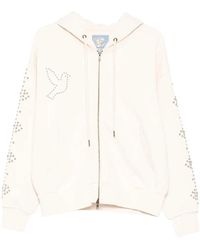 Kidsuper - Dove & Eye Stud-Embellished Hoodie - Lyst