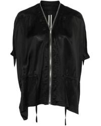 Rick Owens - Zip-Up Cape - Lyst