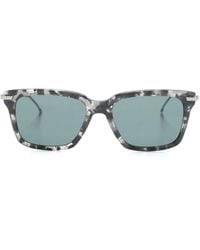 Thom Browne - Tortoiseshell Square-Frame Sunglasses - Lyst