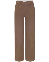 FRAME - The Refined Patch Pocket Jeans - Lyst