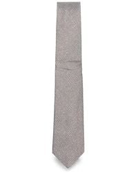 Canali - Diamond-Pattern Silk Tie - Lyst