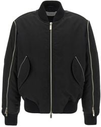 Off-White c/o Virgil Abloh - Nylon Padded Bomber Jacket - Lyst