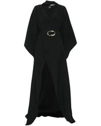 ‎Taller Marmo - Cassandra V-Neck Belted Dress - Lyst