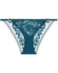 Aubade - Flawless Love Lace-Trim Briefs - Lyst