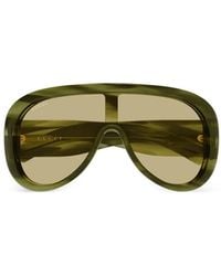 Gucci - Oversized Pilot Sunglasses - Lyst