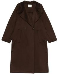 Lisa Yang - Double-Breasted Button-Back Coat - Lyst