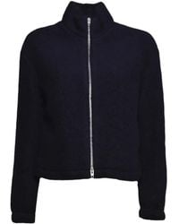 Jil Sander - Zip-Up High-Neck Sweater - Lyst