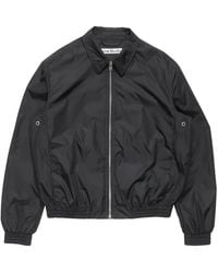Acne Studios - Logo-Print Zip-Up Jacket - Lyst