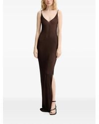 Gestuz - Gzsilvi Ribbed-Knit Side-Slit Maxi Dress - Lyst