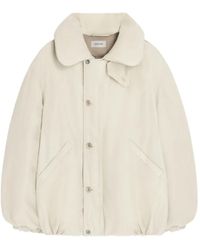 Lemaire - Bubble-Collar Puffer Jacket - Lyst