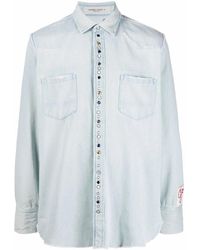 Golden Goose - Bleached Studded Shirt - Lyst