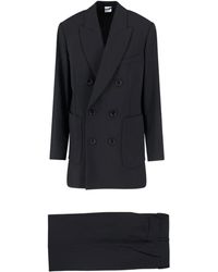 Aspesi - Double-Breasted Pocket Suit - Lyst