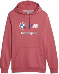 PUMA - X Bmw Motorsport Logo-Print Hoodie - Lyst