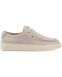 Bogner - Suede Lace-Up Loafers - Lyst