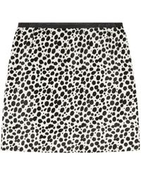 Versace - Mini-Rok Met Dalmation-Print - Lyst