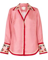 CAMILLA - フローラル シルクシャツ - Lyst