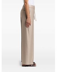 Peserico - Tie-Belt Palazzo Pants - Lyst