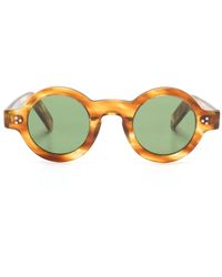 Lesca - Tabu Round-Frame Sunglasses - Lyst