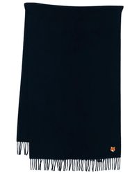 Maison Kitsuné - Sjaal Met Geborduurd Logo - Lyst
