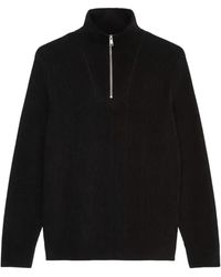Marc O' Polo - Ribbed Quarter-Zip Sweater - Lyst