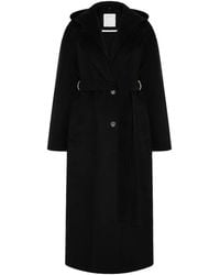 Sportmax - Manteau Oversize À Capuche - Lyst
