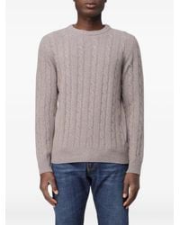 XC - Cable-Knit Crew-Neck Sweater - Lyst