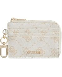 Guess - Emelie Logo Card Holder - Lyst