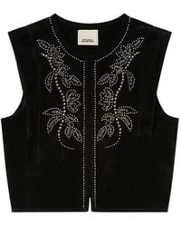 Isabel Marant - Chaleco Poppy Con Aplique - Lyst
