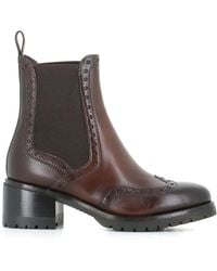 Santoni - 50Mm Leather Chelsea Boots - Lyst