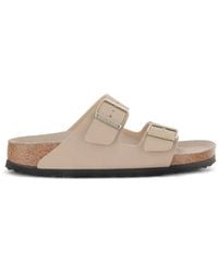 Birkenstock - Arizona Triples Sandcastle/Oyster, Birko Flor - Lyst