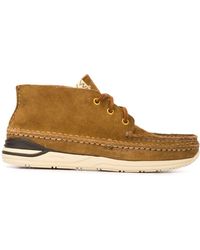 Visvim High Top Boat Shoes - Brown