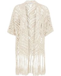 Brunello Cucinelli - Opera Macramé Cardigan - Lyst
