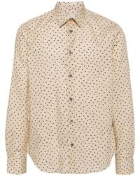 Paul Smith - Heart-print Organic Cotton Shirt - Lyst